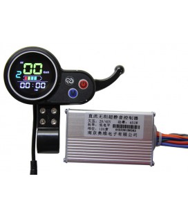 Контроллер 36-48v450w для электросамоката, с цветным LCD дисплеем и рычажной ручкой газа