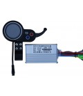 Контроллер 36-48v450w для электросамоката, с цветным LCD дисплеем и рычажной ручкой газа