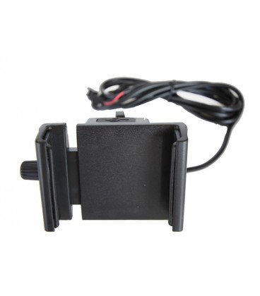 Держатель для смартфона с USB разъемом на руль электровелосипеда, электроскутера, электромотоцикла
